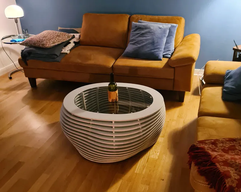 Außergewöhnlicher Designercouchtisch