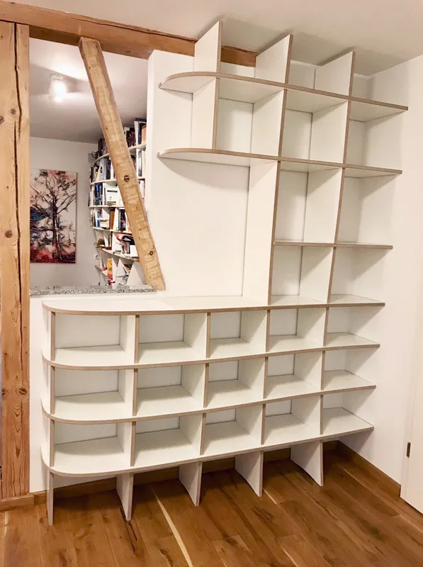 Organisches Regal
