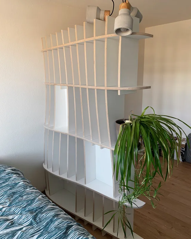 Organischer Raumtrenner