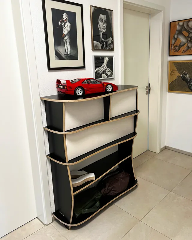 Geschwungenes Sideboard