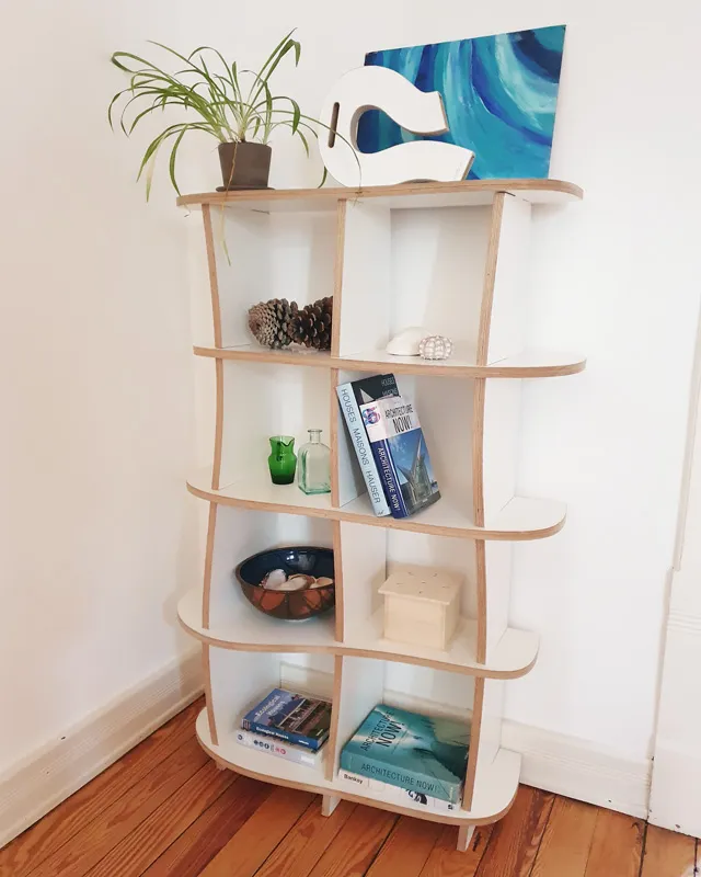 Kleines Bücherregal 