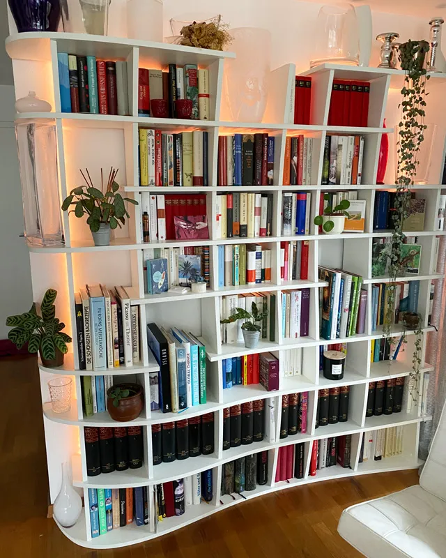 Organisches Regal
