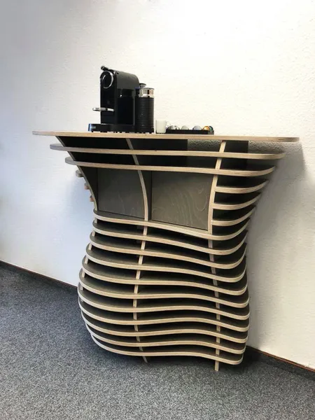 Kaffeebar mit Türen