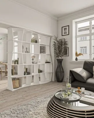Raumteiler Maliya weiß