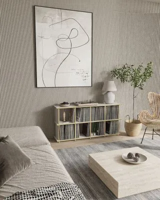 Schallplattenregal Vinyla
