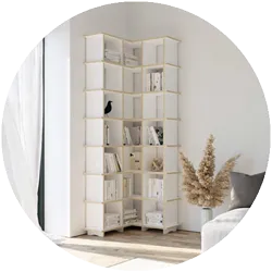 Design elements for corner furniture