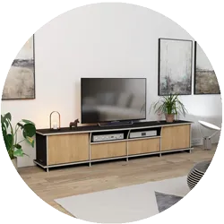 Designelemente für TV-Möbel