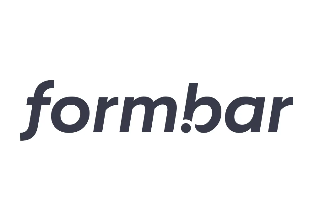 form.bar Logo Blaugrau Mono