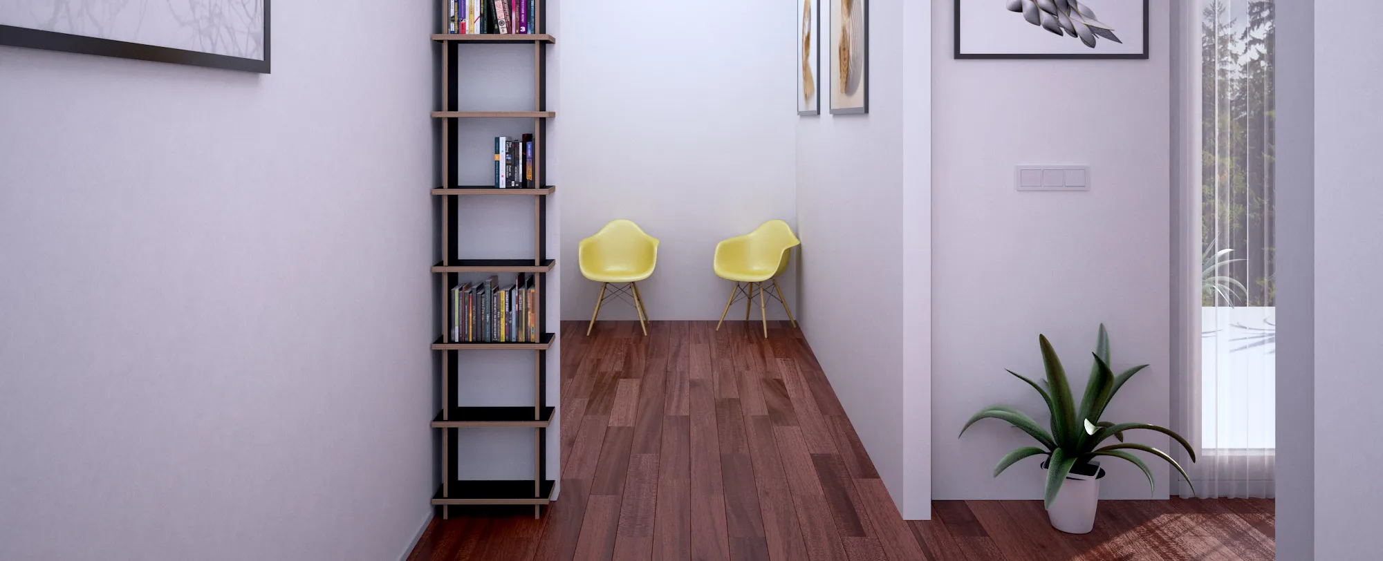 form.bar shelf as a hallway furniture piece