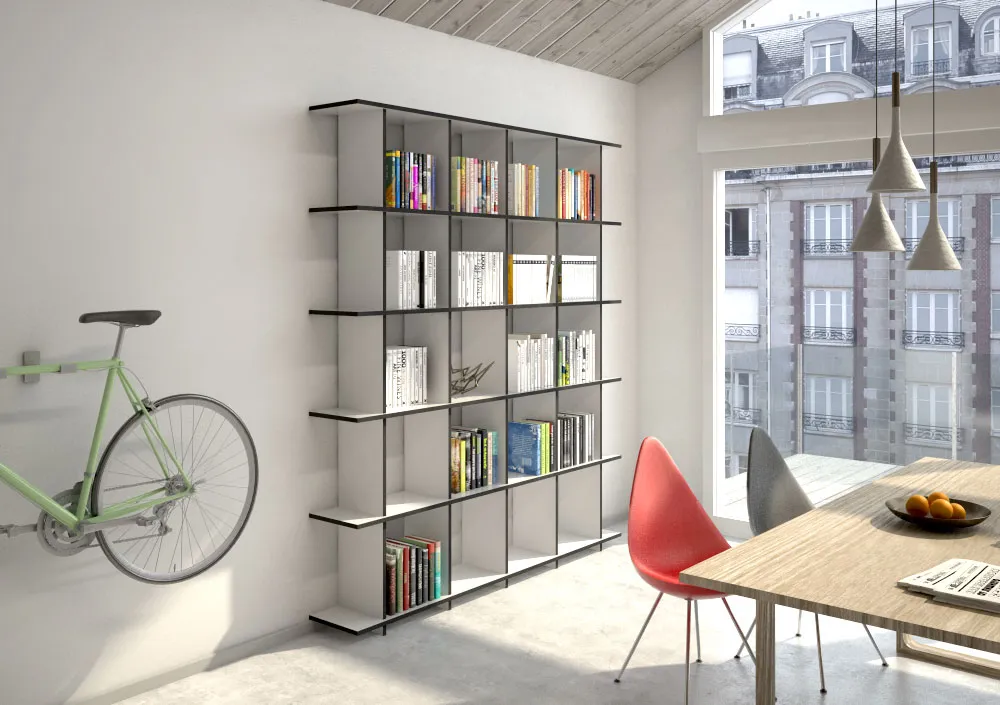 Geradliniges Bücherregal Strada M