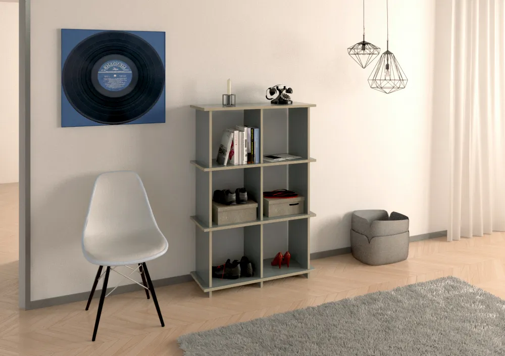 The shelf Stradino as a wardrobe solution