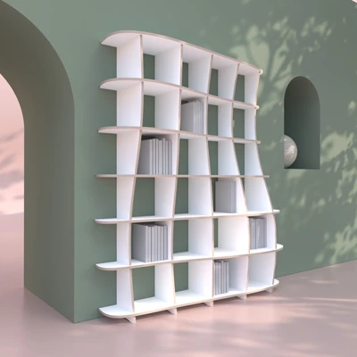 Bibliothèque dans un environnement moderne