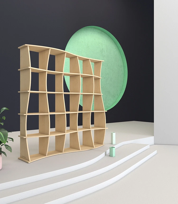 Bibliothèque dans un environnement moderne