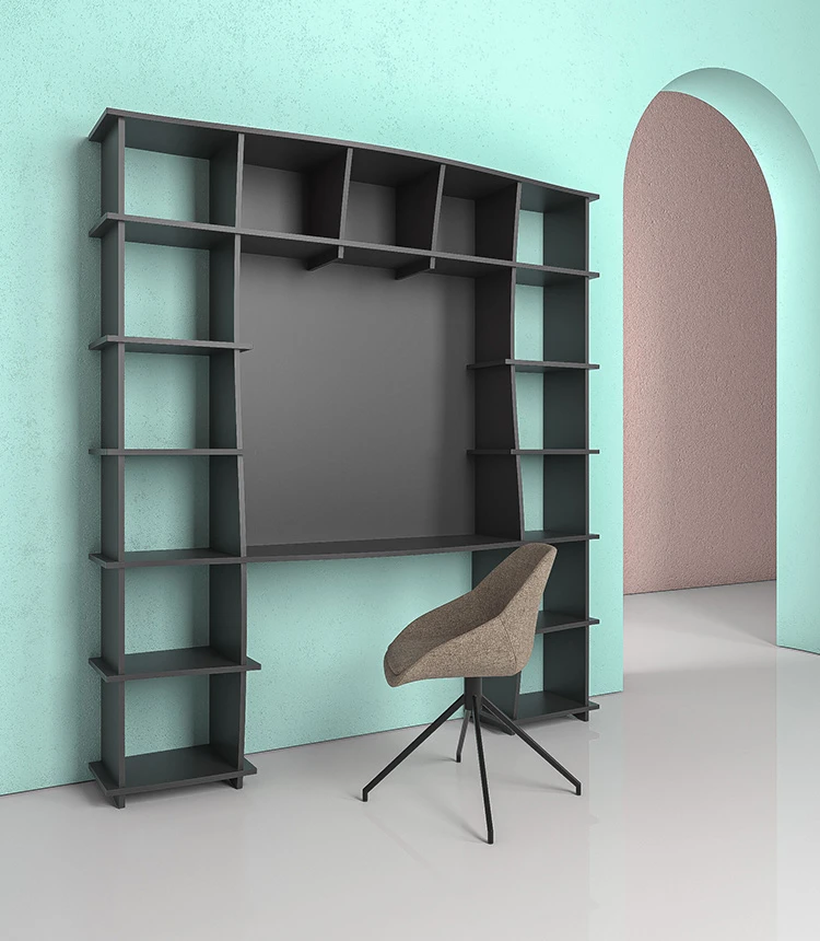 Desk in modern surroundings