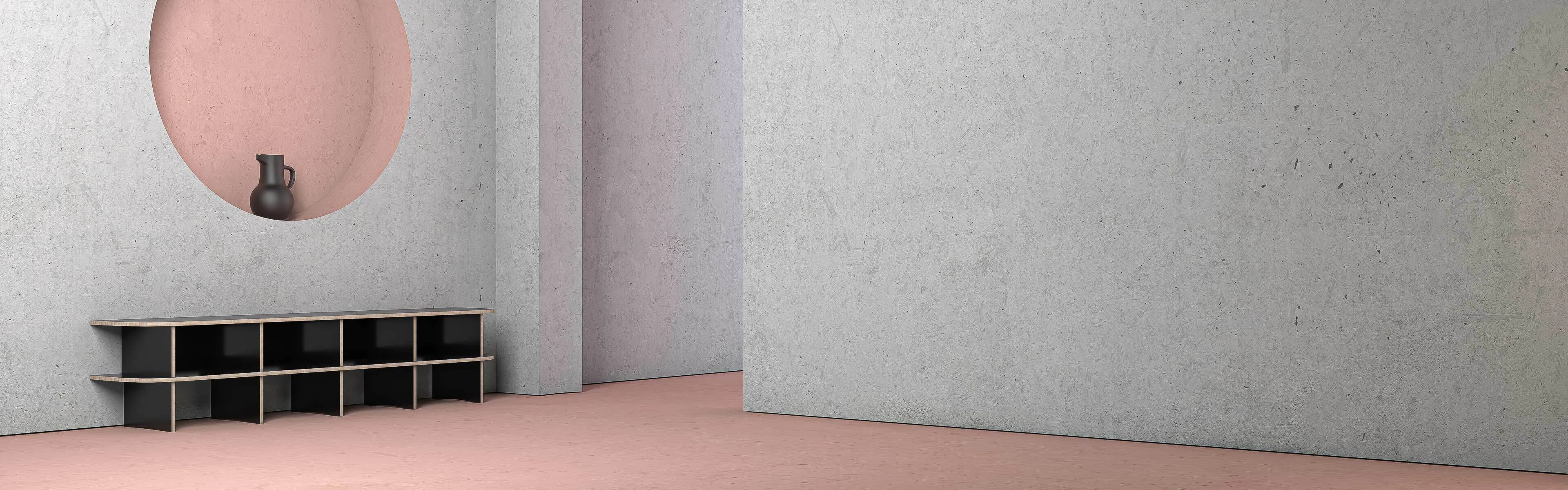 Sitzbänke in moderner Umgebung