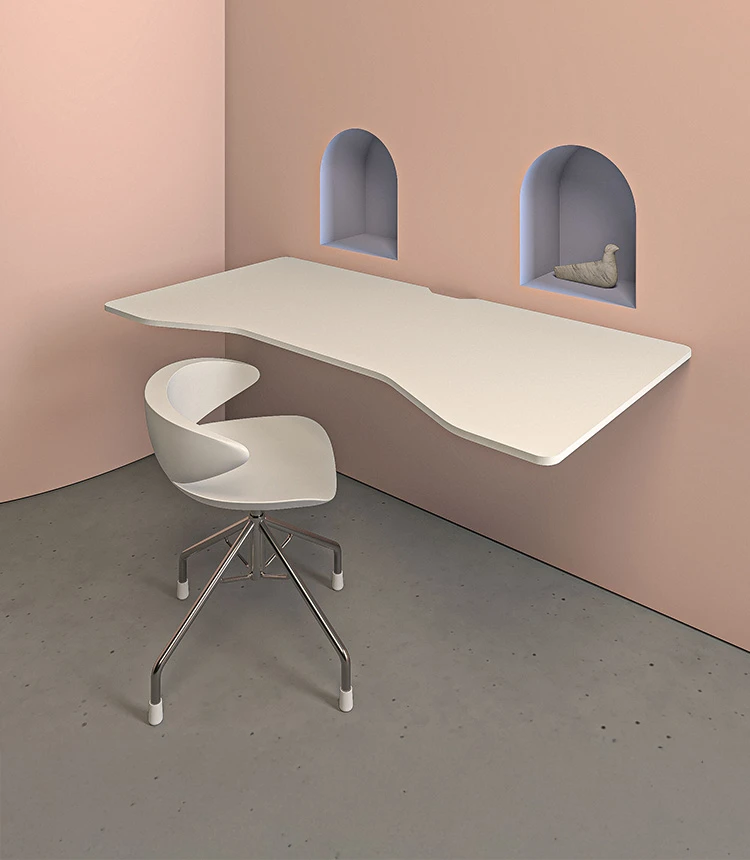 Table top in modern surroundings