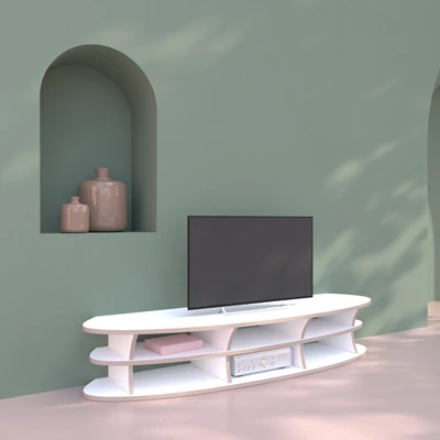 TV-Lowboard in moderner Umgebung